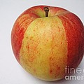 Red and yellow apple